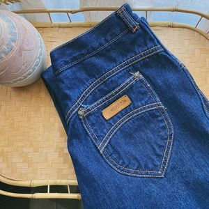 VTG Gitano dark denim high waisted jeans